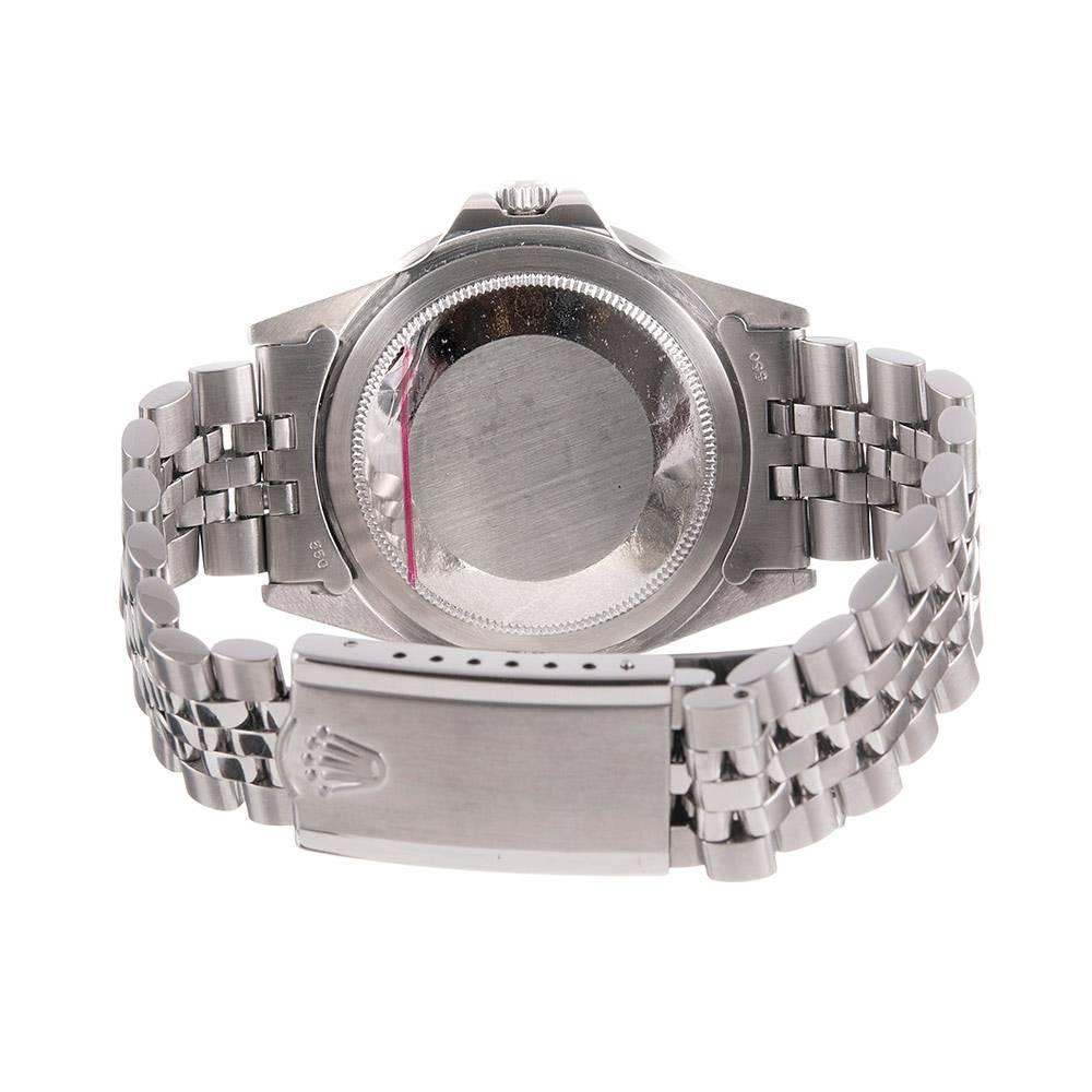 Men's Rolex Stainless Steel GMT Wristwatch Ref 1675