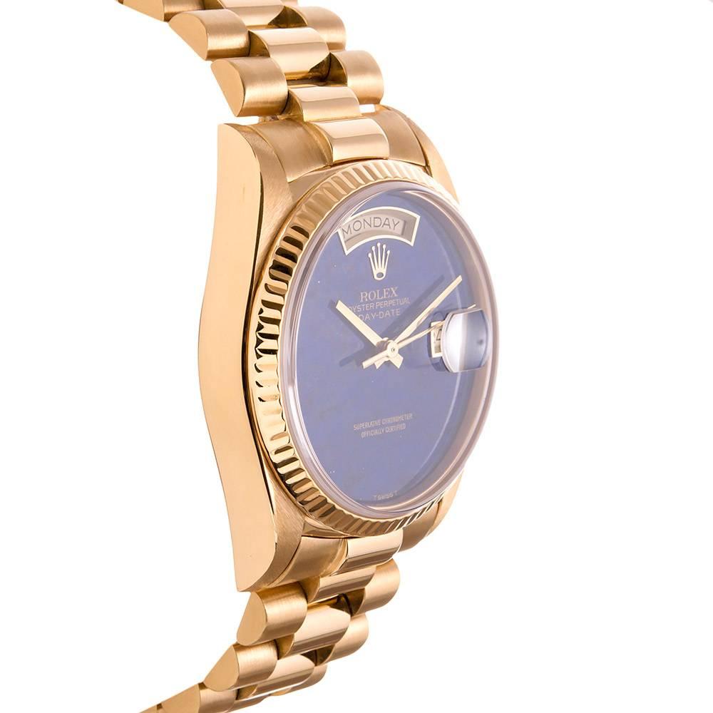 day date lapis dial