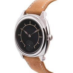Laurent Ferrier Stainless Steel Galet Square Boreal Wristwatch