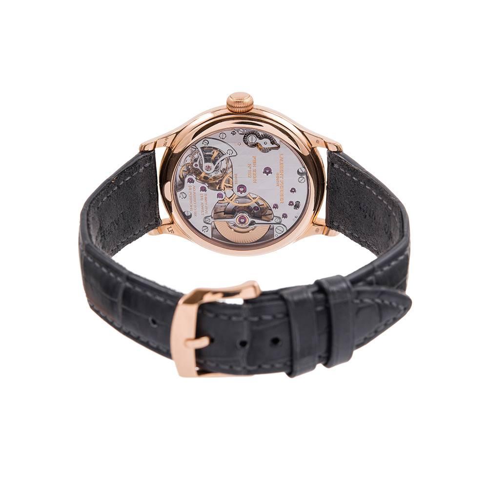 Women's or Men's Laurent Ferrier Rose Gold Galet Microrotor Wristwatch