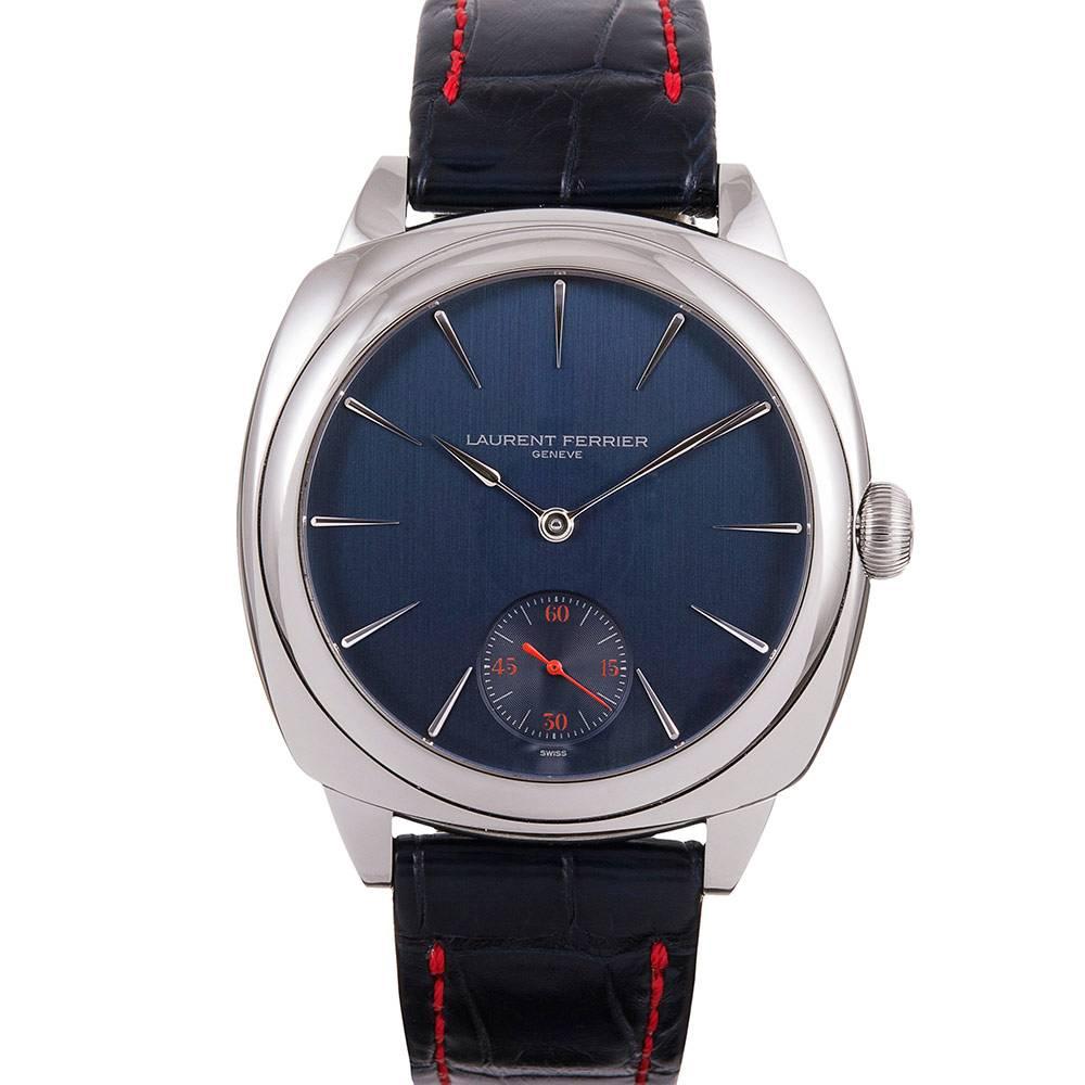 Laurent Ferrier Stainless Steel  “Motorsport Edition” Galet Square #1 of 5 Watch