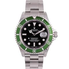 Rolex Stainless Steel "Y" Series Anniversary Submariner Wristwatch Ref 16610V