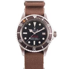 C/1973 Rolex MK IV Seadweller ref. #1665 with Chocolate Bezel Insert