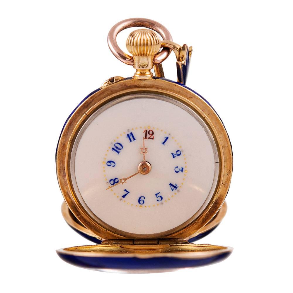 porcelain dial watch