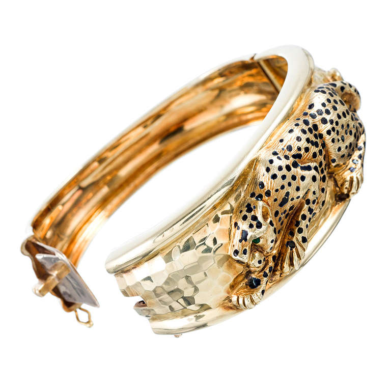 Leopard bangle clearance
