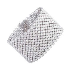 92.18 Carat Diamond Bracelet, signed "Marina B"
