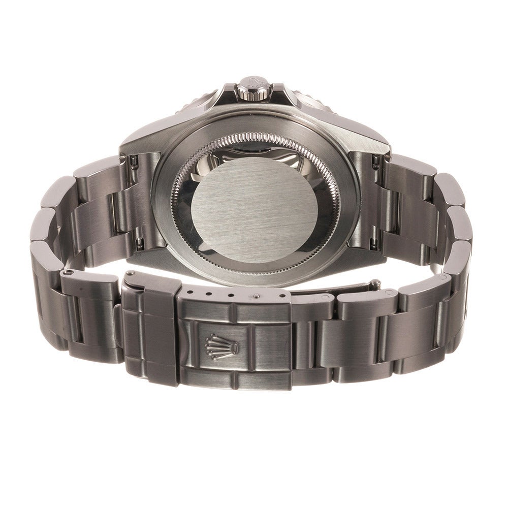 Men's Rolex Stainless Steel GMT Wristwatch Ref 16710