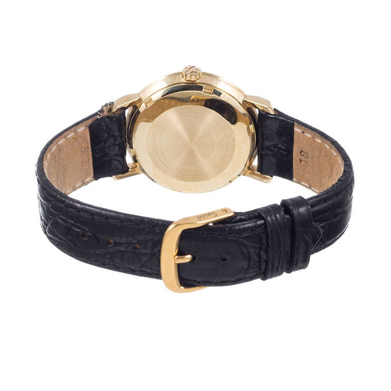 Men's Patek Philippe Yellow Gold Automatic Wristwatch Ref 3440 Retailed by Tiffany
