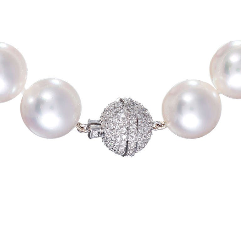 Assael 16.4 x 14 Millimeter South Sea Pearl Strand at 1stDibs
