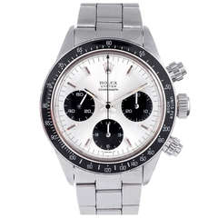 Rolex Stainless Steel Daytona Wristwatch Ref 6263