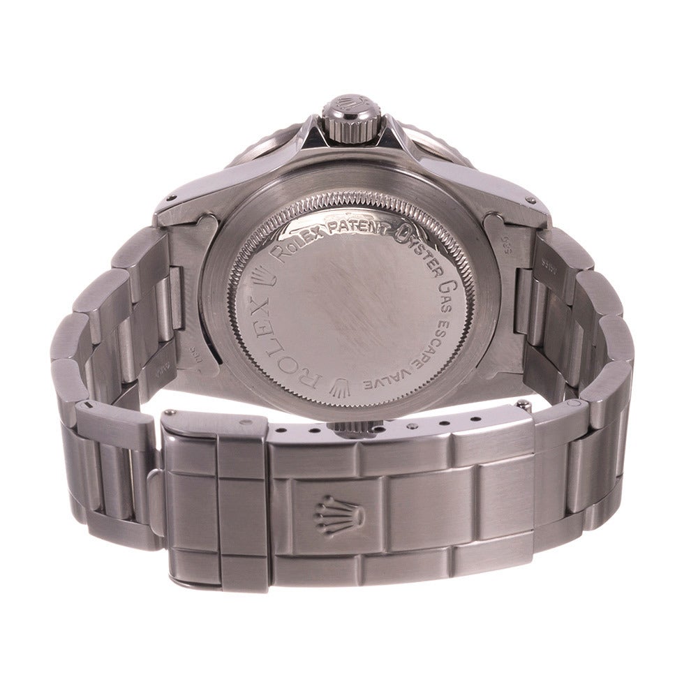 Men's Rolex Stainless Steel Rail Dial Seadweller Wristwatch Ref 1665