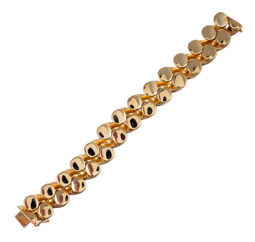 Buccellati Twisted Gold Rope Bracelet In Excellent Condition In Carmel-by-the-Sea, CA