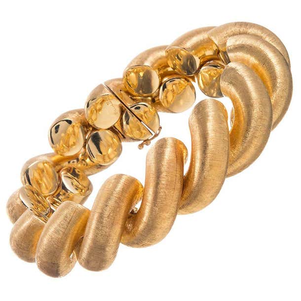 Buccellati Twisted Gold Rope Bracelet at 1stDibs