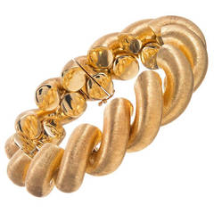 Buccellati Twisted Gold Rope Bracelet