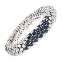 Sapphire and Diamond Bracelet 4