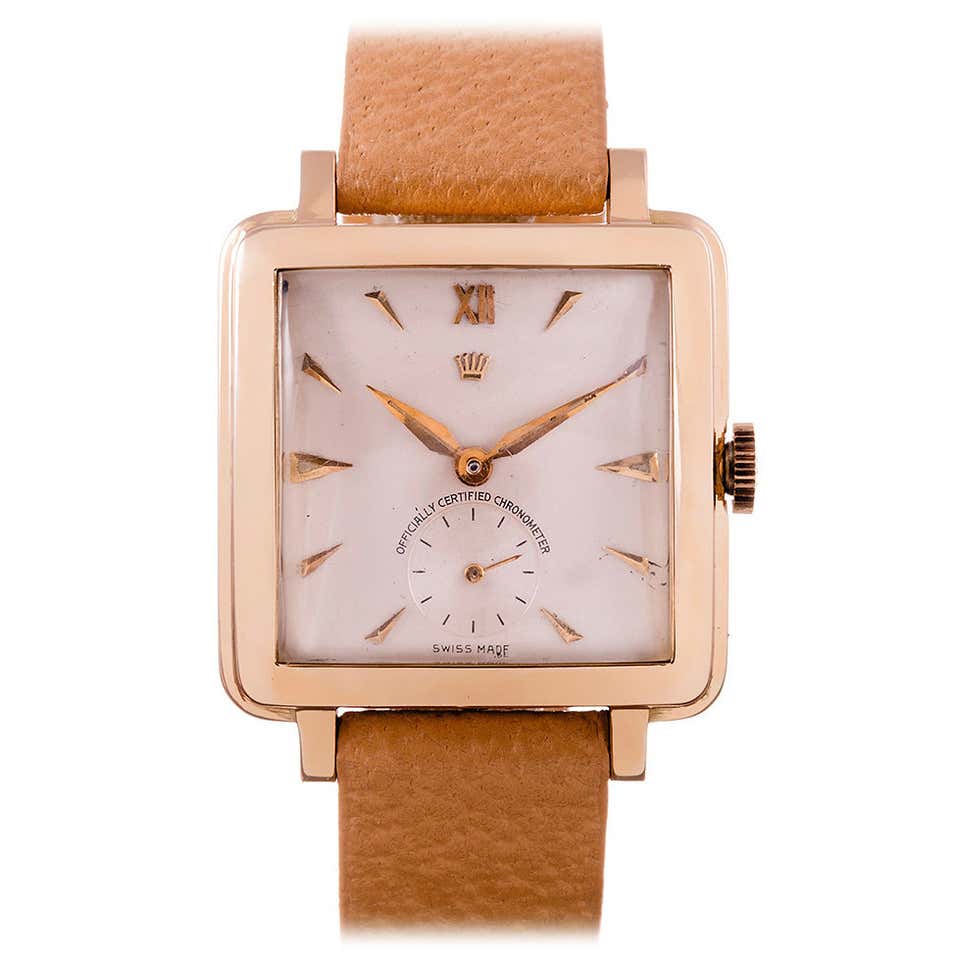 Square Model Watch Vintage Watch Square Wristwatches - 57 For Sale on 1stDibs