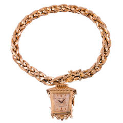 Vintage Rolex Yellow Gold "The Birdcage" Lantern Watch Ref 8784