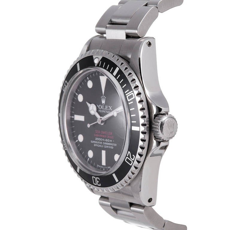Rolex Double Red Seadweller Ref 1665 with Original Box Papers and Documents