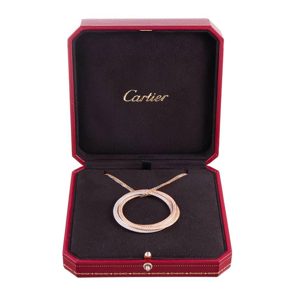 cartier trinity necklace review