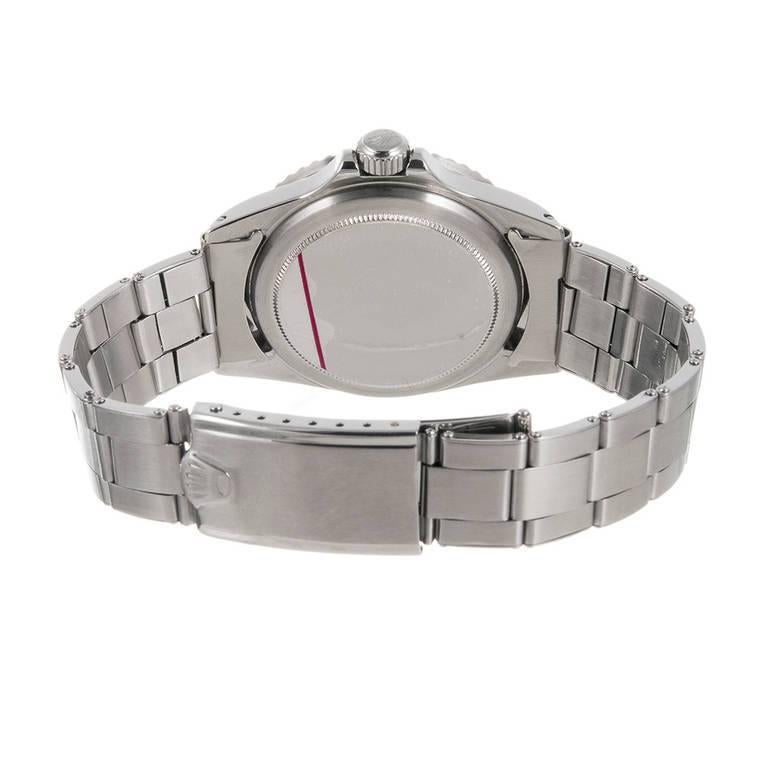 Men's Rolex Stainless Steel Submariner Wristwatch
