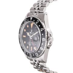 Rolex Stainless Steel GMT Wristwatch Ref 1675
