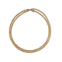 Tiffany & Co. 40 Inch Braided Gold Chain