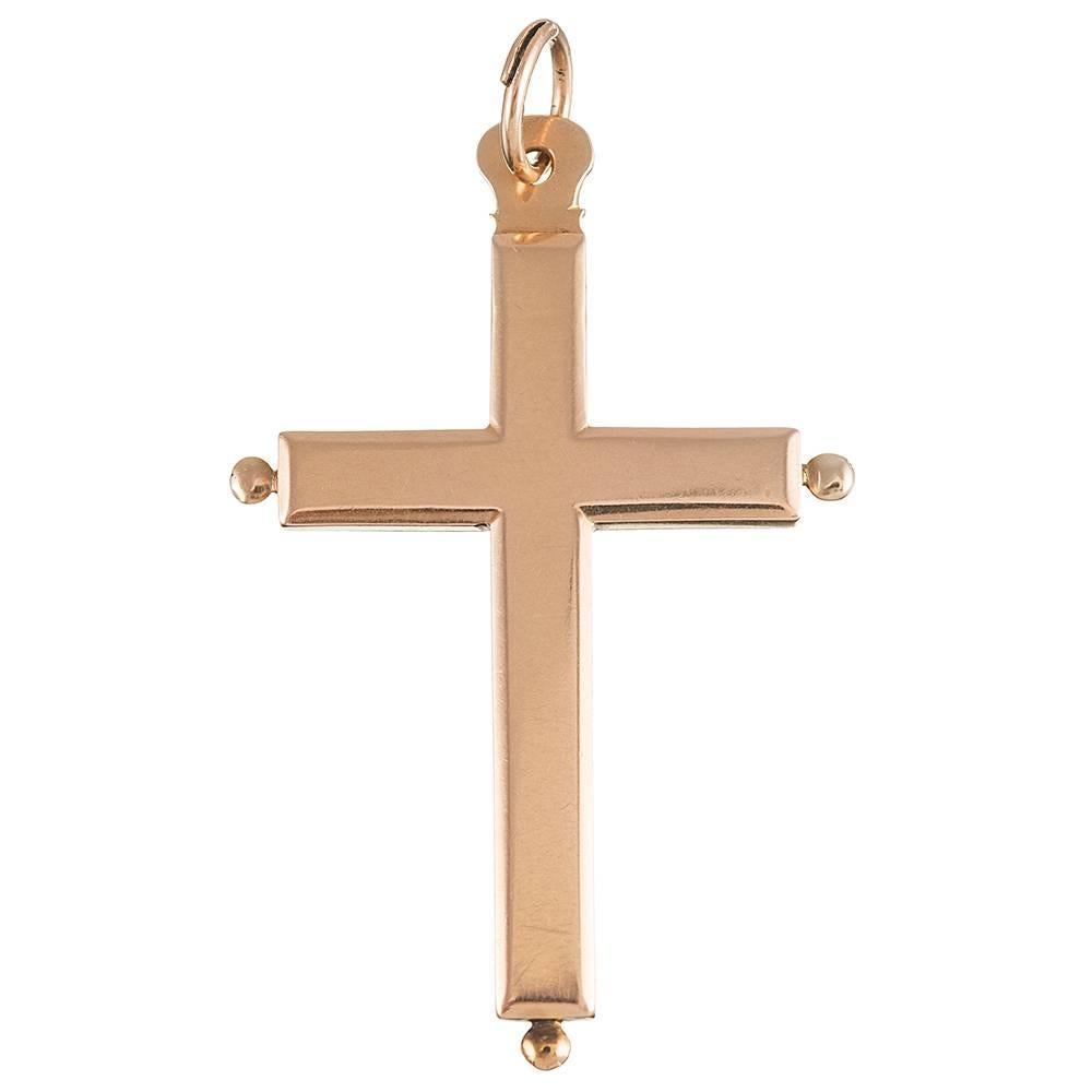 Victorian “Reliquary” Cross Pendant