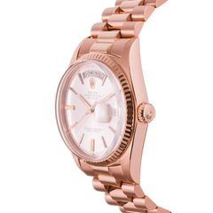 Rolex Rose gold Portuguese Day Wheel Day-Date Wristwatch Ref 1803