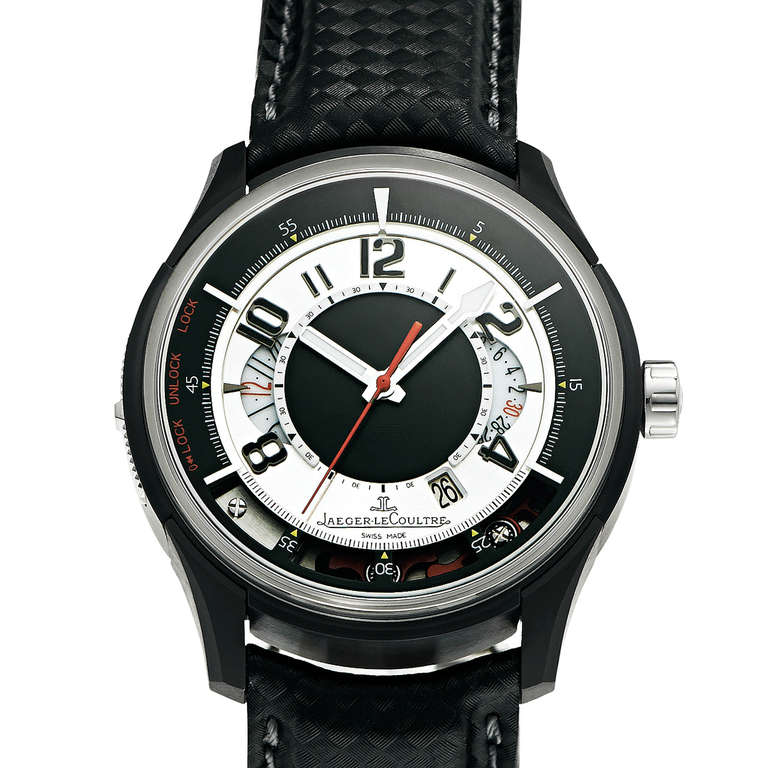 Jaeger-LeCoultre Aston Martin Titanium AMVOX2 Wristwatch circa 2012