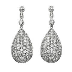 Diamond Teardrop Earrings