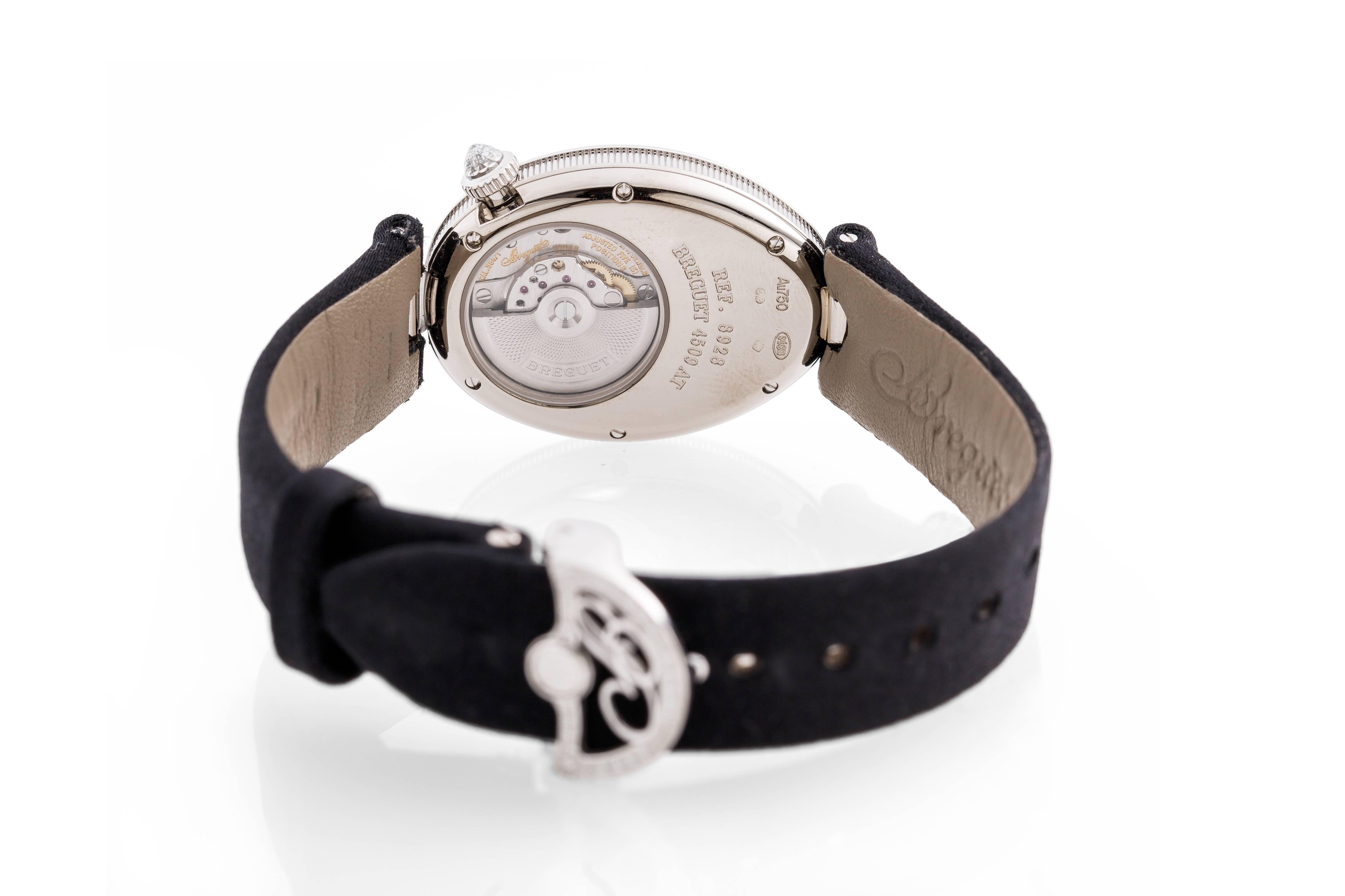 Ref. No:  8928BB/51/844.DD0D

Movement:  Automatic
Case material:  18k white gold
Bracelet material 	Satin
Movement/Caliber 	586
Power reserve 	38 h
Number of jewels 	29
Waterproof 	3 ATM
Glass: 	Sapphire Glass
Dial: 	Mother of pearl
Dial