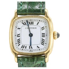 Vintage Cartier Chambord 18k Yellow Gold Watch Ref 10715