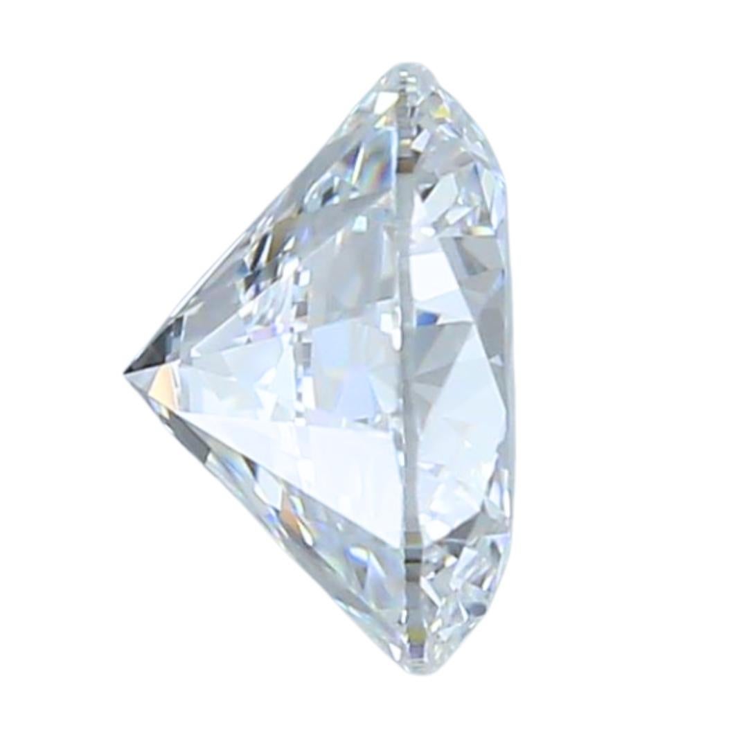 Abbagliante diamante a forma rotonda con taglio ideale triplo eccellente da 1.16 carati - certificato IGI In condizioni Nuovo in vendita a רמת גן, IL