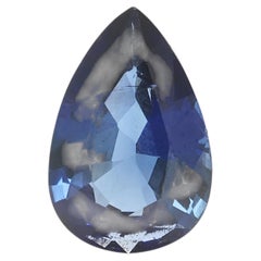 Superbe saphir bleu naturel non traité de 2,19 carats, pierre précieuse en vrac – Certifié GIA