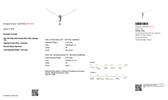 0.60 Carats IGI Certified 18k White Gold Natural Diamond Pendant With Chain