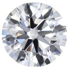 Diamant rond naturel de 1,05 carat, certifié IGI