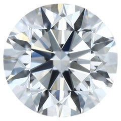 0.52 Carat IGI Certified Natural Diamond Round Brilliant