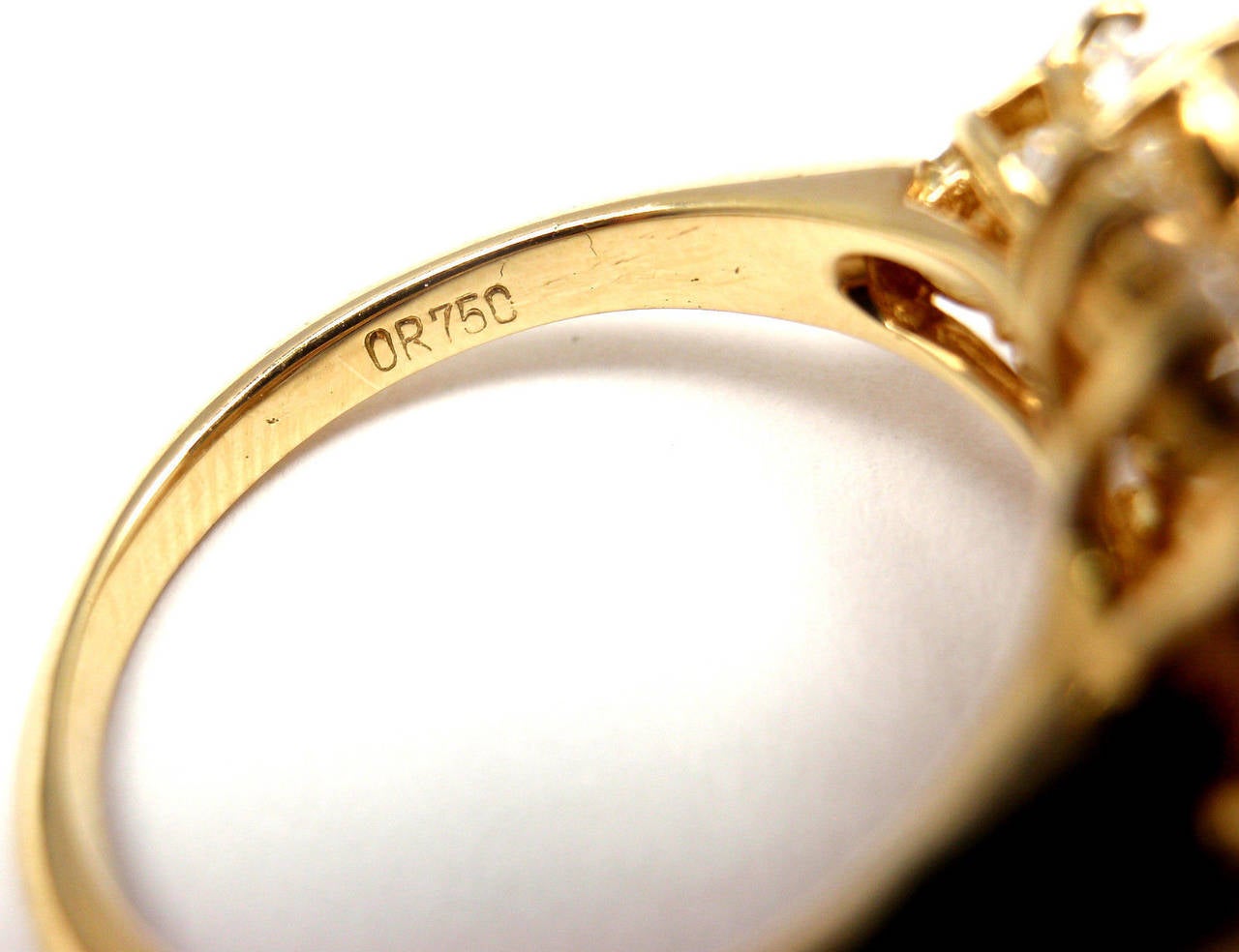 Women's Piaget Diamond Gold Cocktail Ring