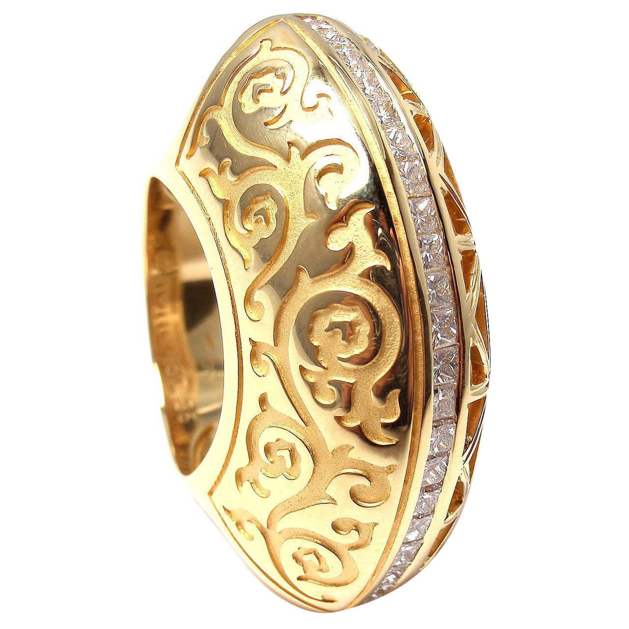 Carrera Y Carrera Cordoba Diamond Yellow Gold Ring