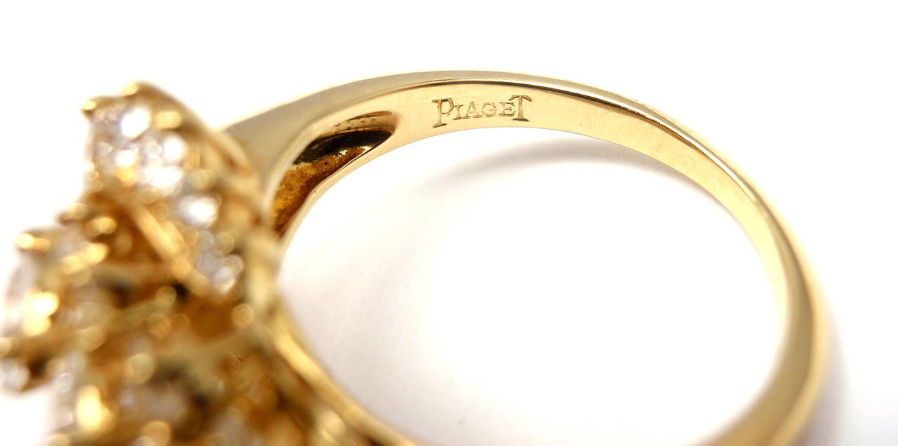 Piaget Diamond Gold Cocktail Ring 1