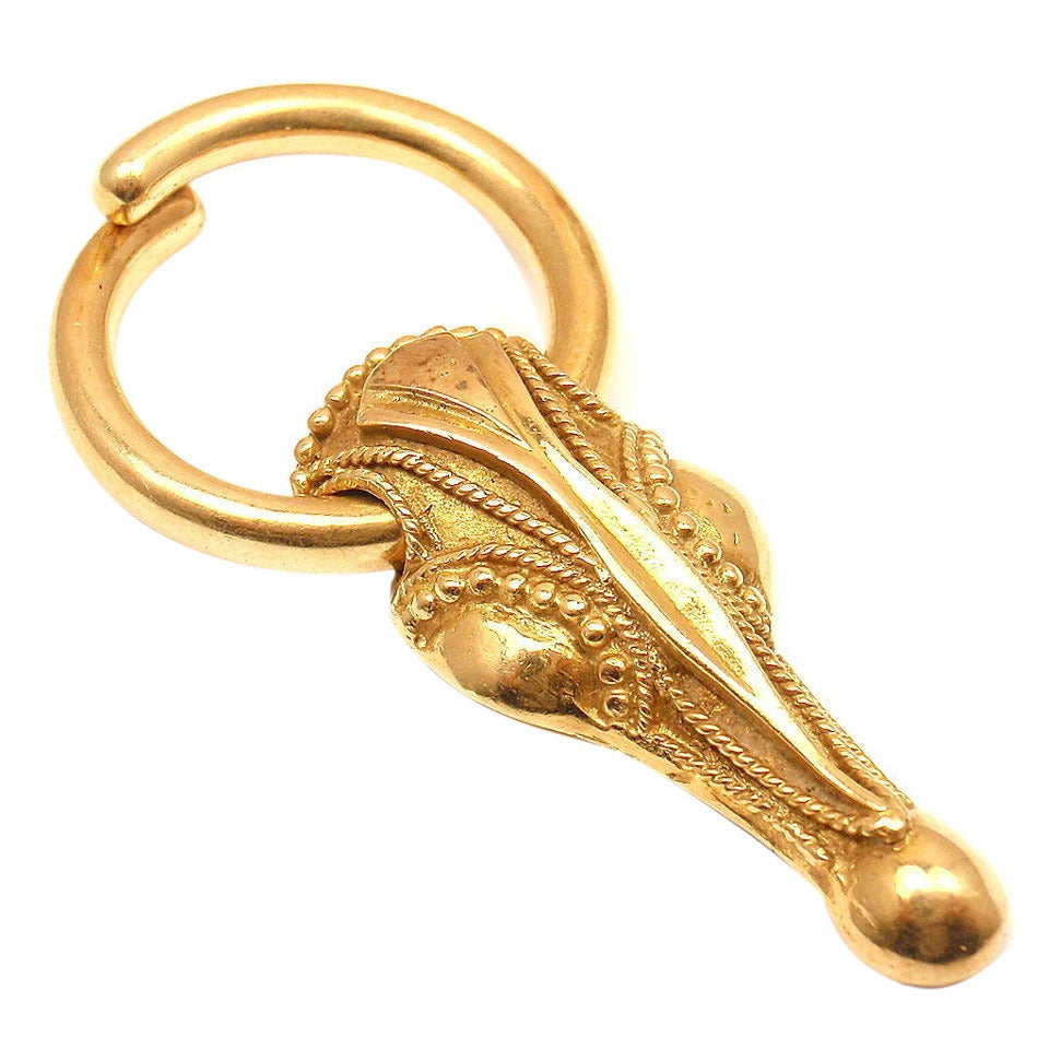 Ilias Lalaounis Gold Seahorse Ring