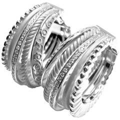 Carrera Y Carrera Melodia Diamond Gold Earrings 10