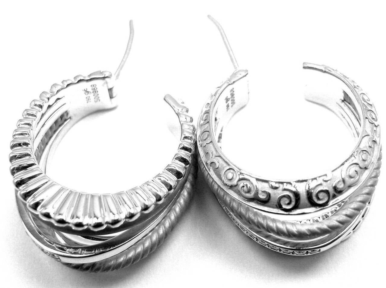 Carrera Y Carrera Melodia Diamond Gold Earrings 1