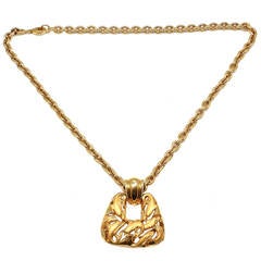 Carrera Y Carrera Delfin Diamond Yellow Gold Necklace
