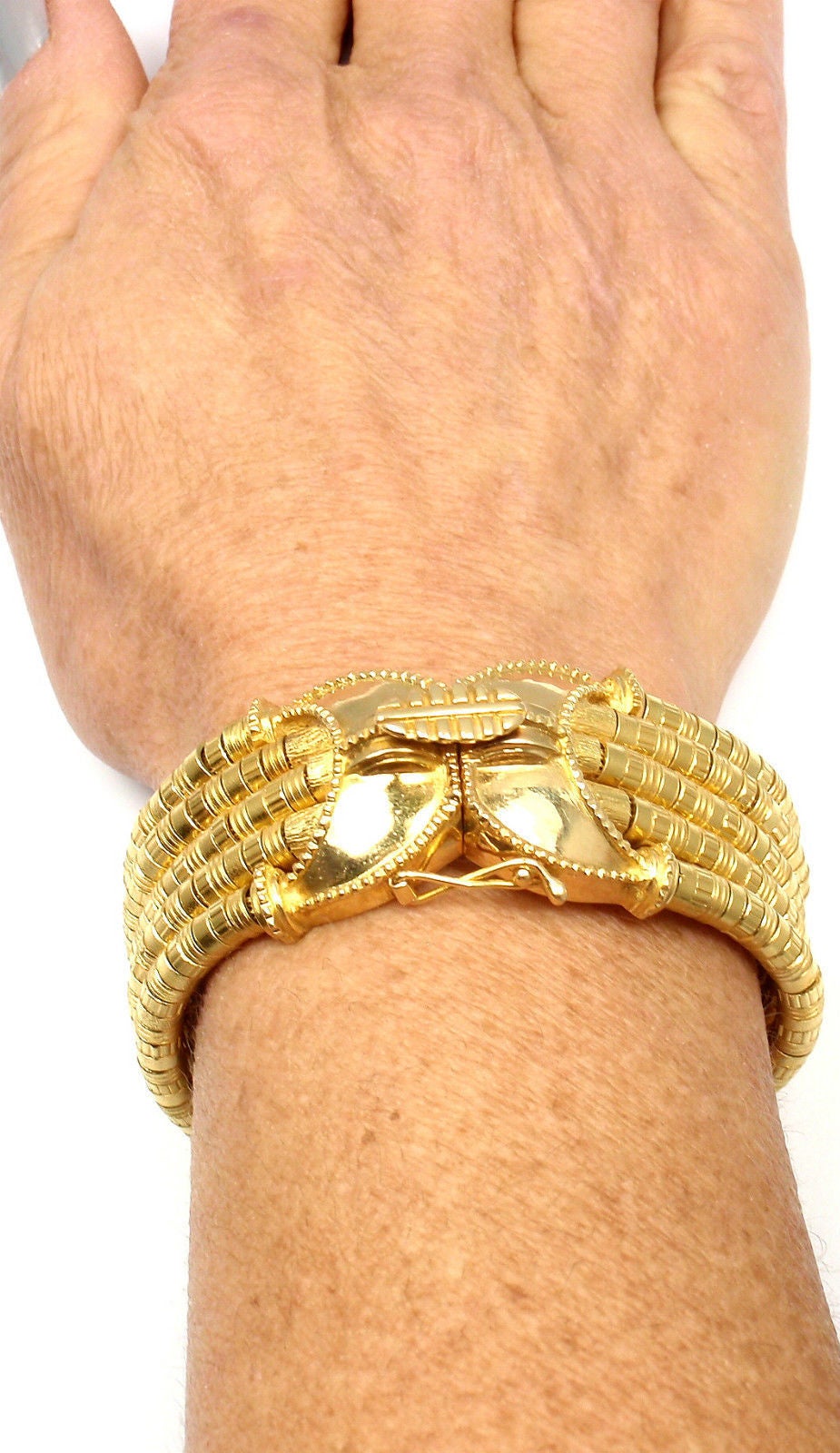 Women's Ilias Lalaounis Helen of Troy Five Row Gold Bead Bracelet