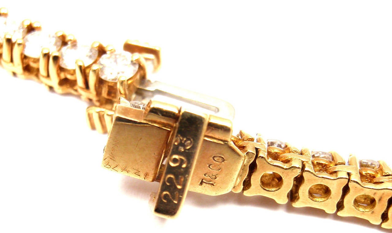 tiffany diamond tennis necklace