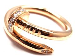 Cartier Juste un Clou Diamond Gold Nail Band Ring