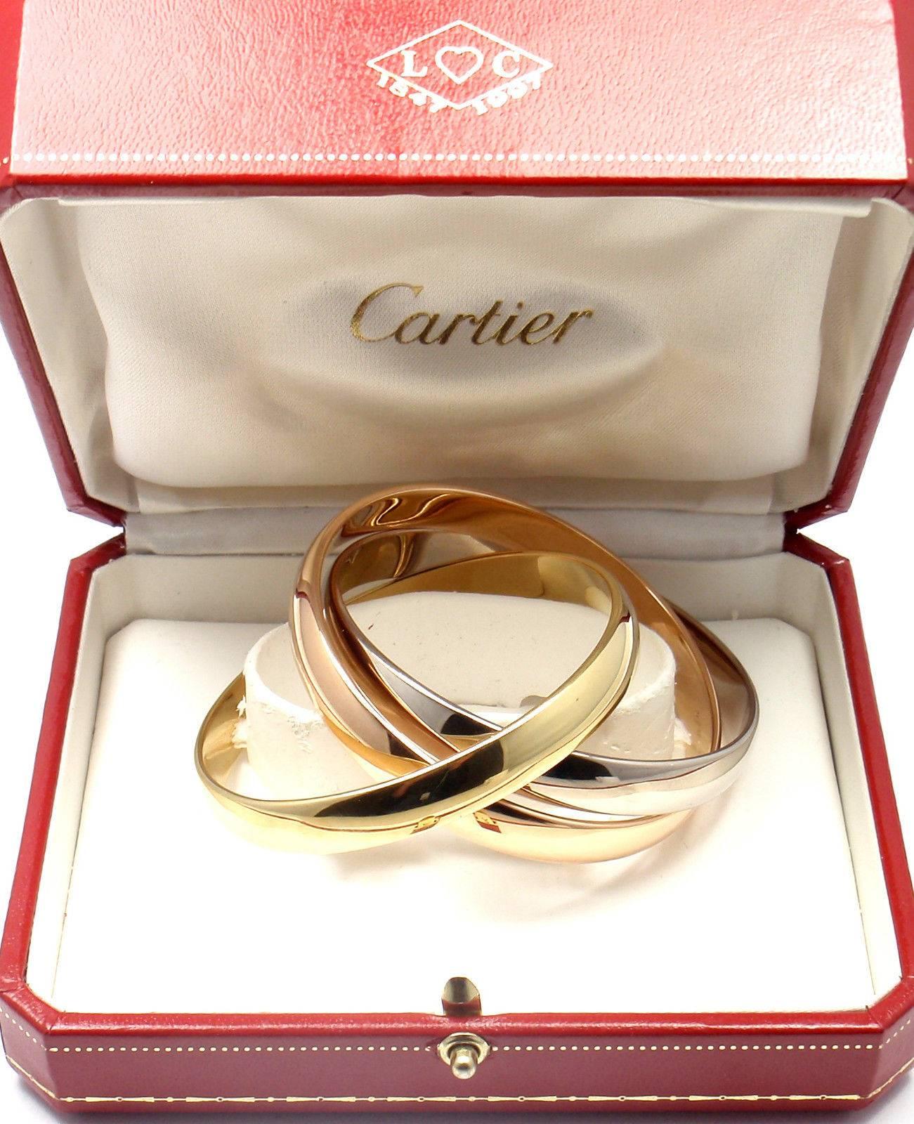 cartier trinity bracelet large model