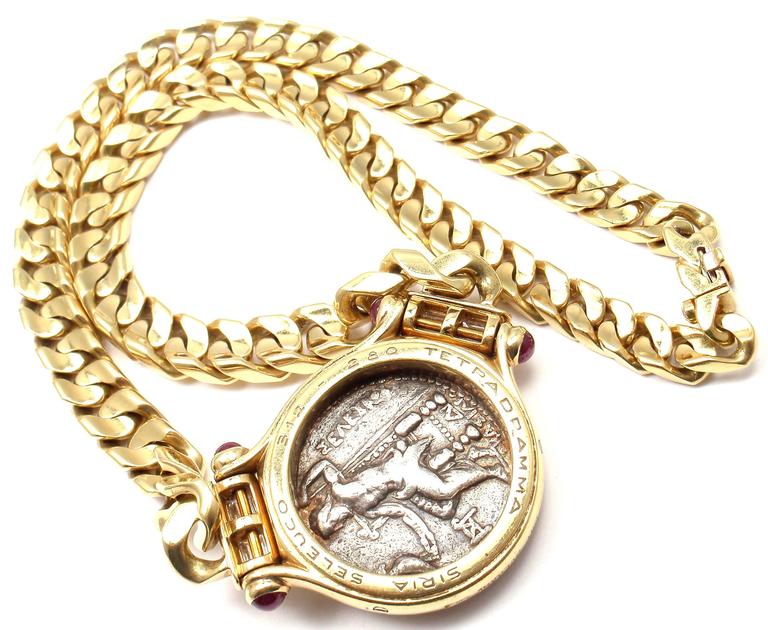 bulgari roman coin jewelry