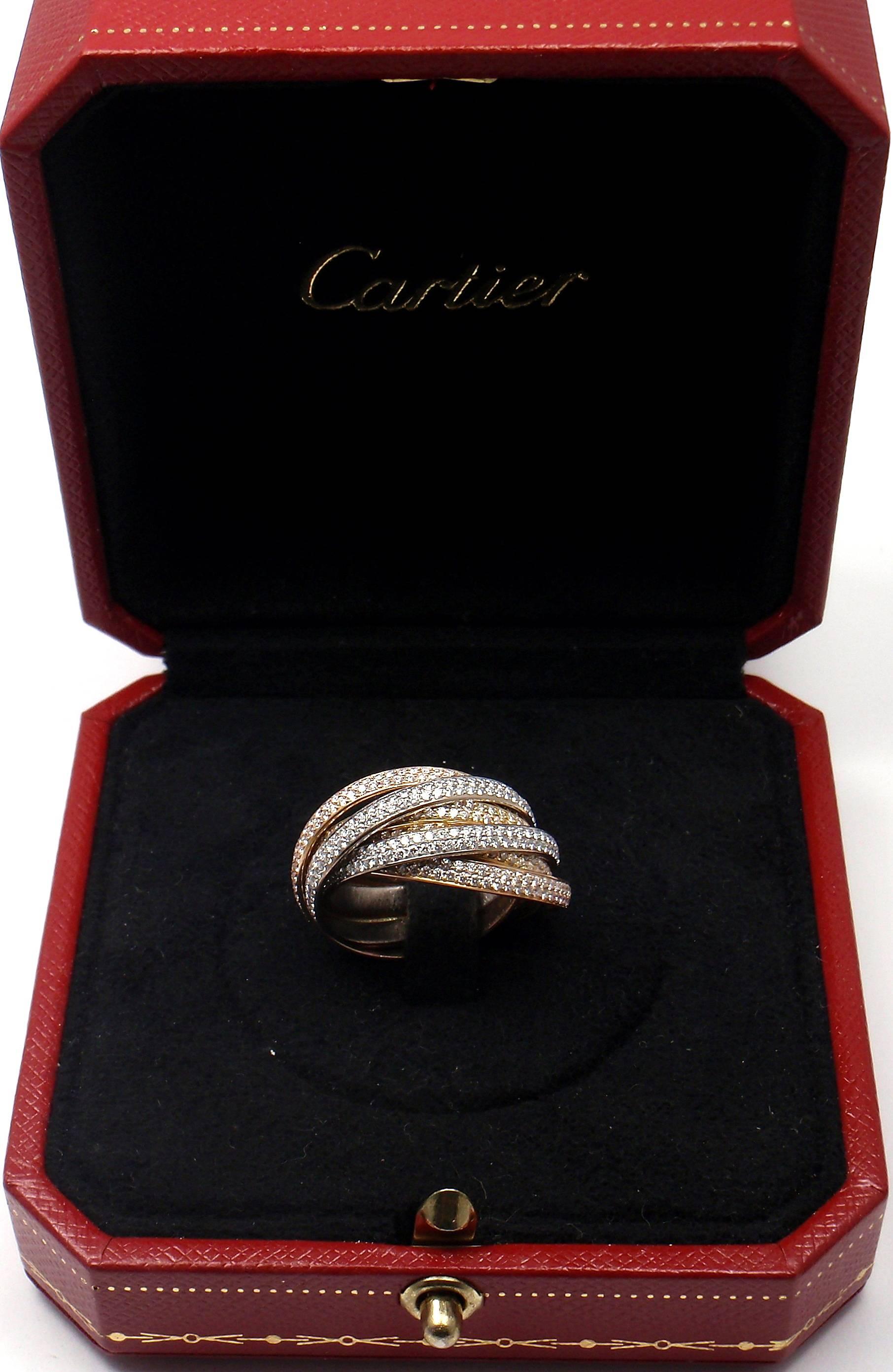 cartier trinity ring 6 band